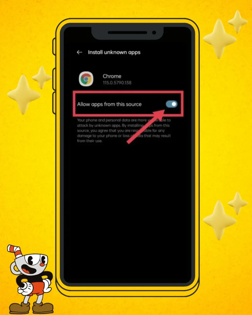 Step 2 How to download Cuphead apk