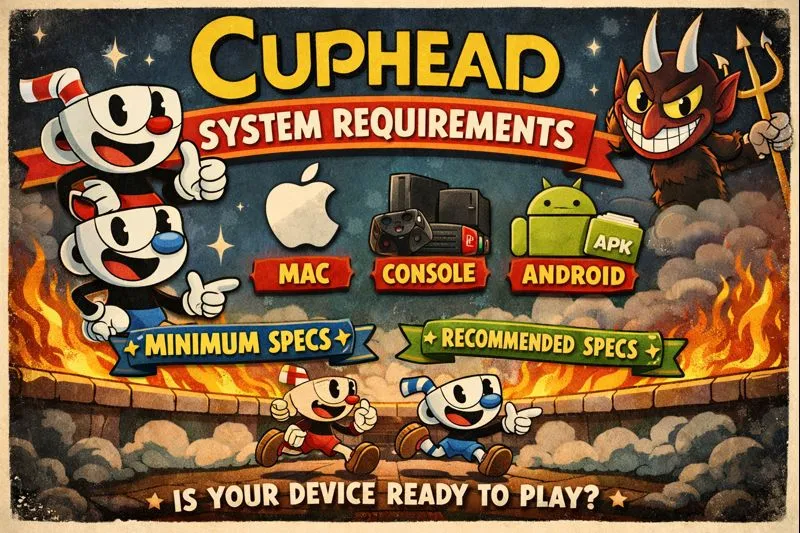 Cuphead System Requirements