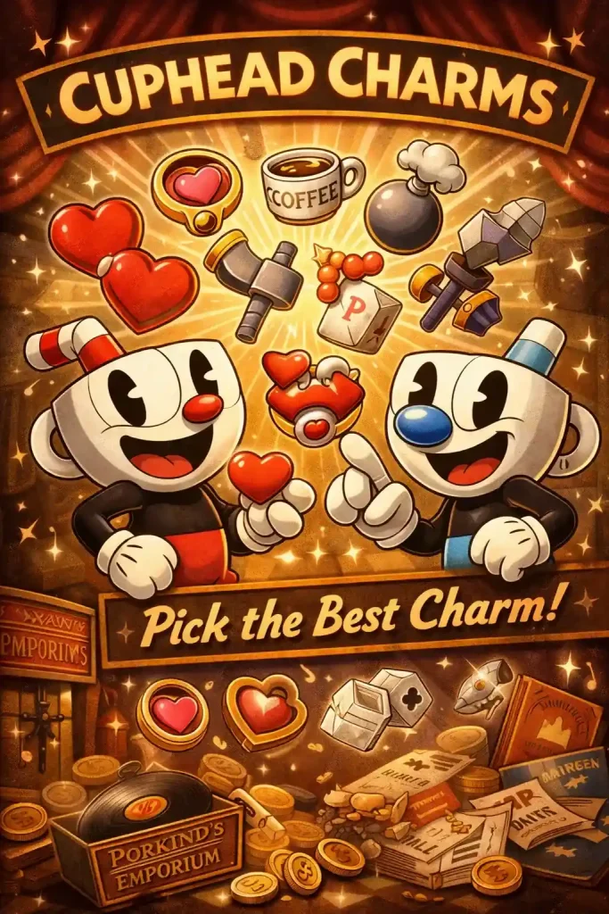 Charms in Cuphead