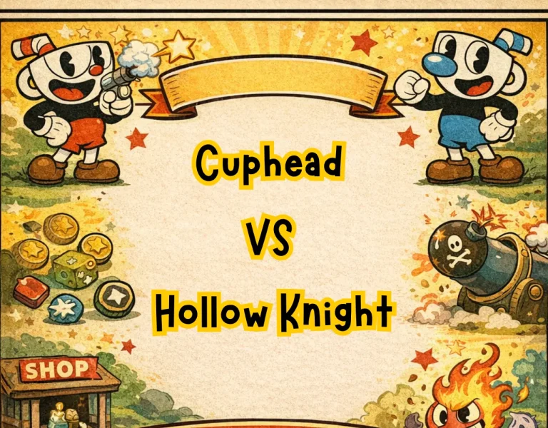 Cuphead VS Hollow Knight