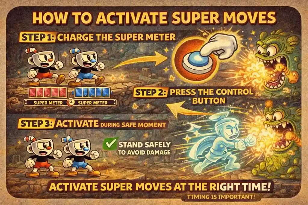 How to Activate Super Moves