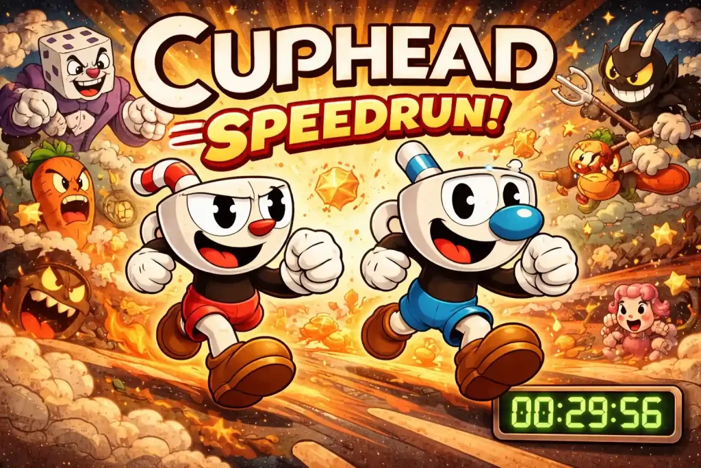 cuphead speedrun