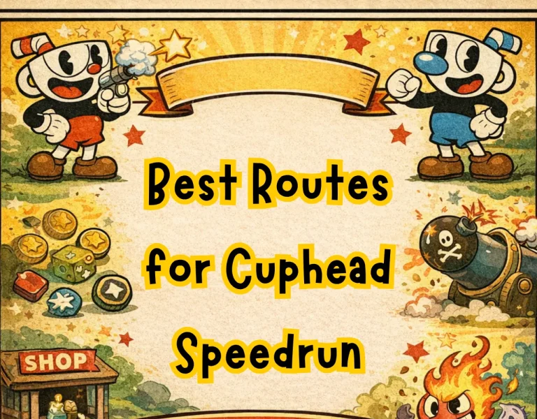 best routes for cuphead speedrun