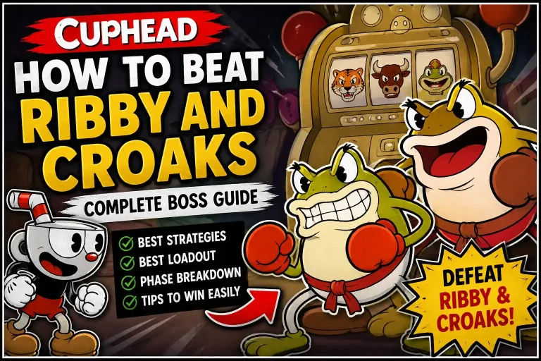 How to Beat Ribby and Croaks in Cuphead