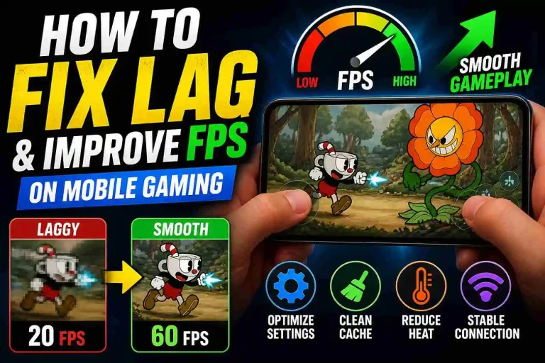 How to Fix Lag and Improve FPS on Mobile Gaming