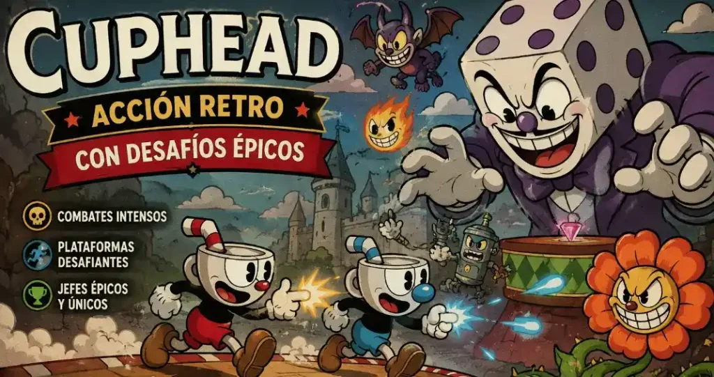 Videojuego Cuphead_