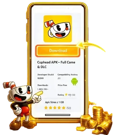 Step 1 How to download Cuphead apk