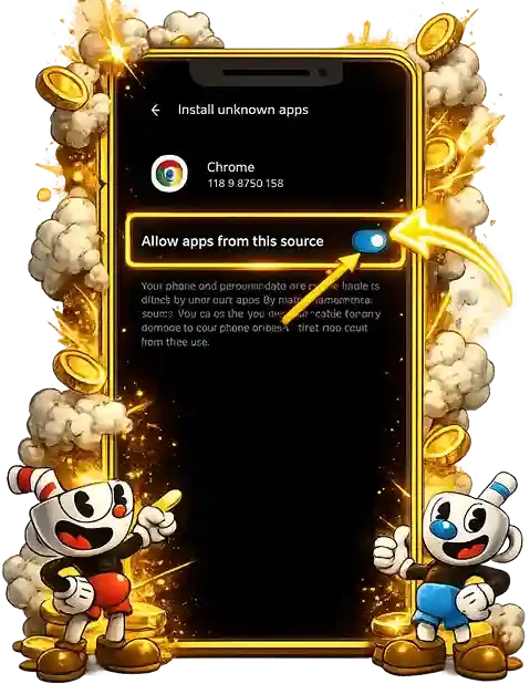 Step 2 How to download Cuphead apk