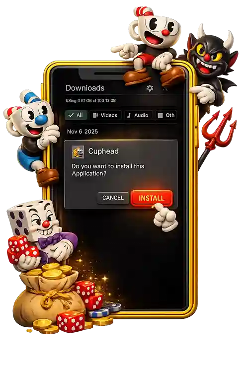 Step 4 How to download Cuphead apk