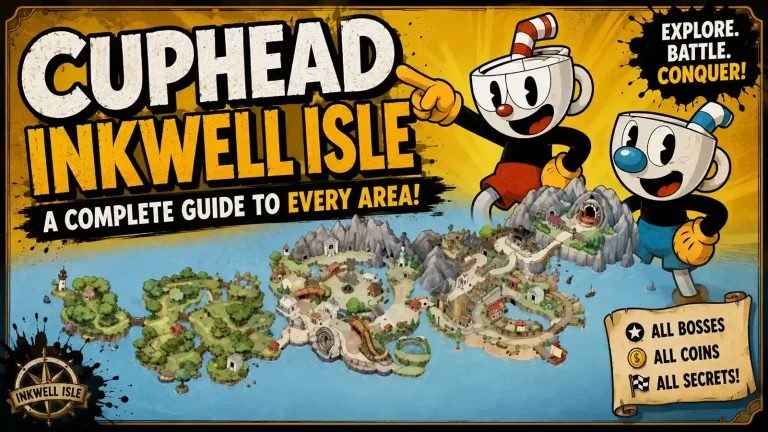 Cuphead Inkwell Isle Guide — All Three Islands