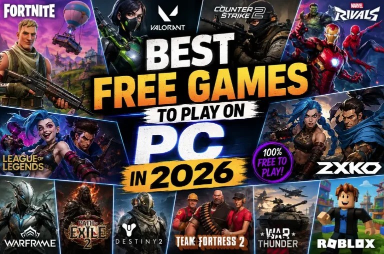 Best Free Games to Play on PC in 2026