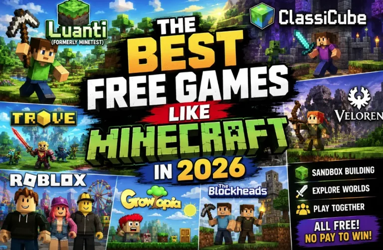Games Like Minecraft But Free